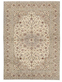  Keshan Fine Alfombra 296X417 Persa De Lana Marrón/Beige Grande Carpetvista