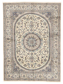 Nain Fine 9La Teppich 293X403 Braun/Beige Großer Wolle, Persien/Iran Carpetvista