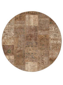  Ø 200 Vintage Patchwork Rug Wool, Carpetvista