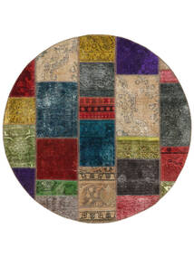  Ø 150 Vintage Kicsi Patchwork Szőnyeg Gyapjú, Carpetvista