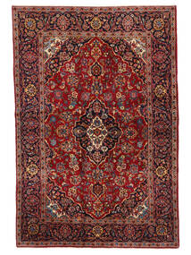 Alfombra Keshan 136X200 Rojo Oscuro/Negro (Lana, Persia/Irán)