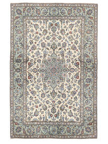 Keshan Fine Vloerkleed 138X213 Donkergrijs/Beige Wol, Perzië/Iran Carpetvista