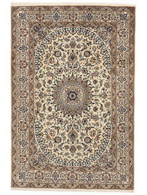  Persischer Nain Fine 9La Teppich 200X300 Braun/Beige (Wolle, Persien/Iran)