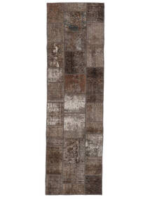  75X255 Patchwork Rug Runner
 Brown/Black Persia/Iran Carpetvista