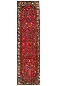  Persian Abadeh Rug 82X311 Dark Red/Black