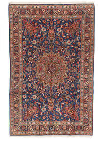 202X309 Tappeto Moud Sherkat Farsh Orientale Rosso Scuro/Nero (Lana, Persia/Iran) Carpetvista