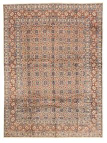 Alfombra Moud 291X390 Marrón/Gris Oscuro Grande (Lana, Persia/Irán)