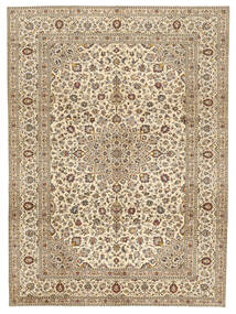  Oriental Keshan Fine Rug 300X411 Brown/Orange Large Wool, Persia/Iran Carpetvista