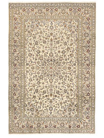  Persian Keshan Rug 200X301 Brown/Beige Carpetvista