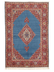 Tapete Kashan Fine Old 142X216 Vermelho Escuro/Azul Escuro (Lã, Pérsia/Irão)