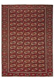  Persian Turkaman Rug 194X267 Dark Red/Black