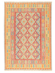  Kilim Qashqai Rug 207X296 Persian Beige/Orange Carpetvista