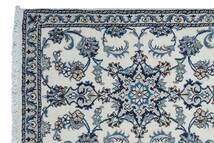 Nain Vloerkleed 81X204 Tapijtloper Donkerblauw/Grijs Wol, Perzië/Iran