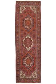 86X287 Gholtogh Rug Oriental Runner
 Dark Red/Black (Wool, Persia/Iran)