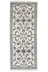 82X204 Nain Rug Oriental Runner
 Dark Grey/Green (Wool, Persia/Iran)