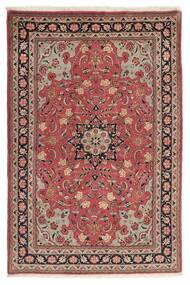 Tappeto Sarouk 105X160 Rosso Scuro/Marrone (Lana, Persia/Iran)