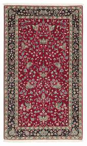 Tappeto Orientale Kirman 90X160 Rosso Scuro/Nero (Lana, Persia/Iran)