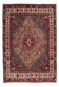  114X160 Hamadan Covor Negru/Dark Red Persia/Iran
