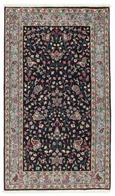  Persian Kerman Rug 86X158 Black/Brown (Wool, Persia/Iran)