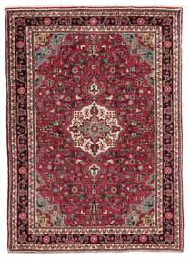  Persian Hamadan Rug 110X150 Dark Red/Black