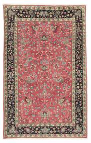 95X150 Alfombra Kerman Oriental Rojo Oscuro/Marrón (Lana, Persia/Irán)