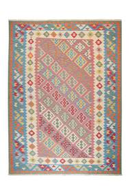 Dywan Orientalny Kilim Qashqai 260X357 Czerwony/Brunatny Duży ( Persja/Iran)