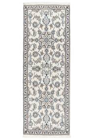 77X207 Nain Rug Oriental Runner
 Dark Grey/Beige (Wool, Persia/Iran)