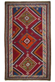  Kilim Vintage Vloerkleed 165X281 Vintage Perzisch Wol Donkerrood/Zwart