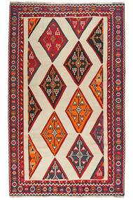 Dywan Kilim Vintage 170X280 Ciemnoczerwony/Beżowy (Wełna, Persja/Iran)