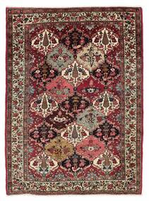  Persian Bakhtiari Rug 105X142 Black/Dark Red (Wool, Persia/Iran)