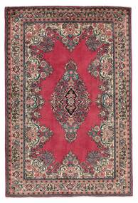 Sarouk Vloerkleed 103X154 Donkerrood/Bruin Wol, Perzië/Iran