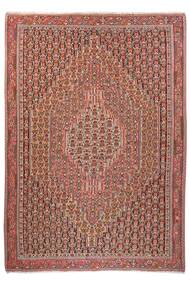  Orientalsk Kilim Senneh Teppe 242X340 Brun/Mørk Rød Ull, Persia/Iran