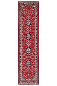  75X305 Keshan Vloerkleed Tapijtloper Donkerrood/Rood Perzië/Iran