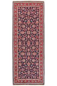 Alfombra Persa Keshan 74X191 De Pasillo Rojo Oscuro/Negro (Lana, Persia/Irán)