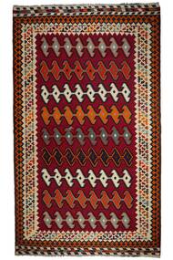  Kilim Vintage Tapete 174X296 Vintage Persa Lã Vermelho Escuro/Preto