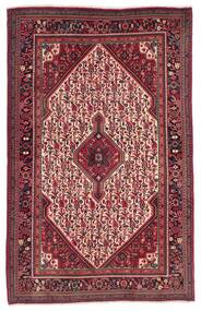 Jozan Rug Rug 103X165 Dark Red/Black Wool, Persia/Iran