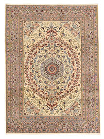 Tappeto Orientale Moud Sherkat Farsh 252X347 Marrone/Beige Grandi (Lana, Persia/Iran)