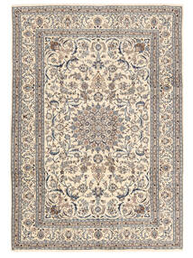 243X346 Nain Teppe Orientalsk Beige/Brun (Ull, Persia/Iran) Carpetvista