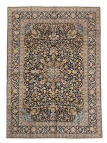  307X433 Keshan Fine Teppich Braun/Schwarz Persien/Iran Carpetvista