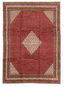  244X348 Medallion Large Sarouk Mir Rug Wool, Carpetvista