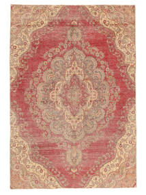 205X300 Tappeto Stonewash Vintage Moderno Marrone/Rosso (Lana, Persia/Iran)