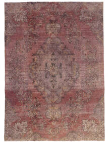 222X310 Tappeto Colored Vintage Moderno Rosso Scuro/Marrone (Lana, Persia/Iran)