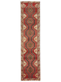 94X380 Ardebil Patina Rug Oriental Runner
 Brown/Dark Red (Wool, Persia/Iran)