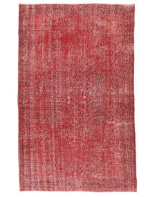 Tappeto Colored Vintage 165X275 Rosso Scuro/Rosso (Lana, Turchia)