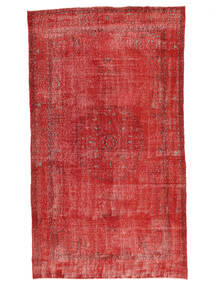 183X325 Tappeto Colored Vintage - Turkiet Moderno Rosso Scuro/Rosso (Lana, Turchia)