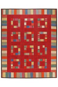  Perzisch Kilim Patchwork Vloerkleed 229X286 Donkerrood/Bruin (Wol, Perzië/Iran)