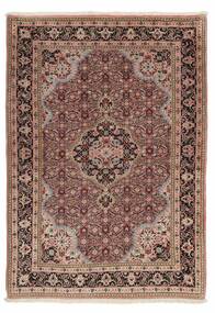 Hamadan Shahrbaf Teppich 110X158 Braun/Schwarz Wolle, Persien/Iran