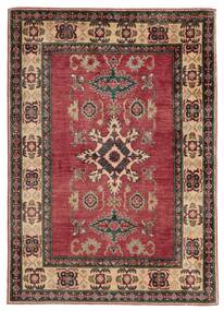 Alfombra Oriental Kazak 109X157 Rojo Oscuro/Marrón (Lana, Afganistán)