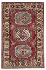  Orientalisk Kazak Matta 98X149 Mörkröd/Brun Ull, Afghanistan