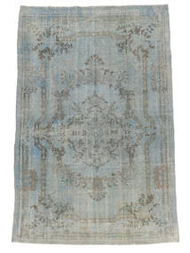  Colored Vintage Alfombra 183X294 Vintage De Lana Gris Oscuro/Gris